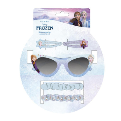 Set pelo + gafas FROZEN 