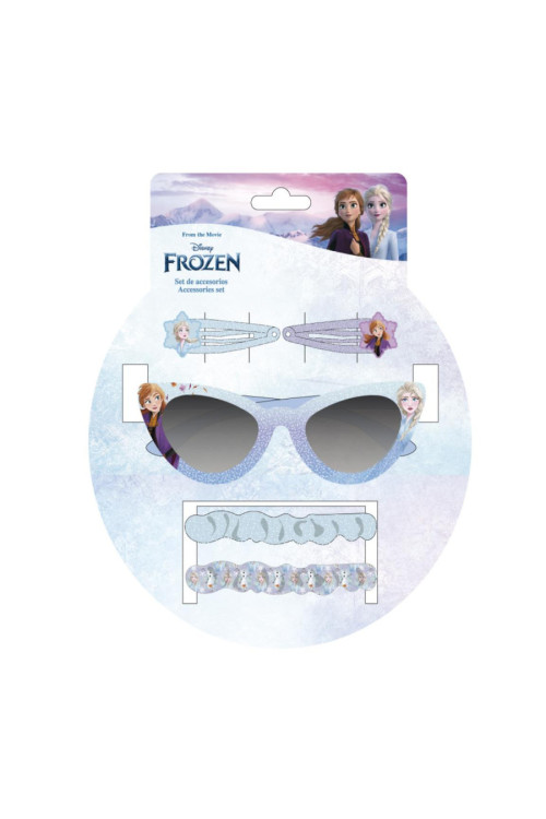 Set pelo + gafas FROZEN 