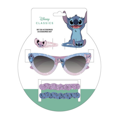 Set pelo + gafas STITCH