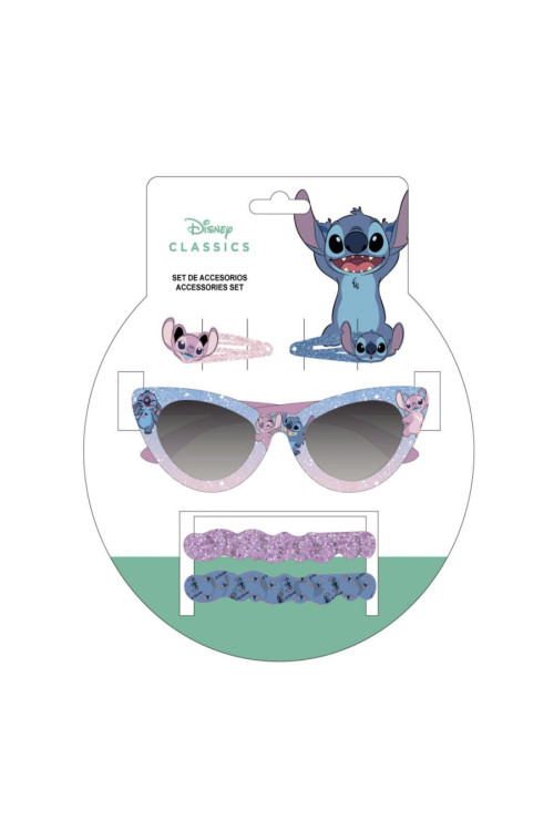 Set pelo + gafas STITCH