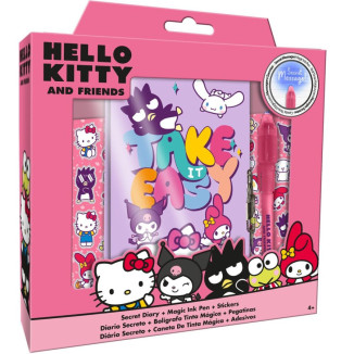 Diario secreto + boli magico HELLO KITTY