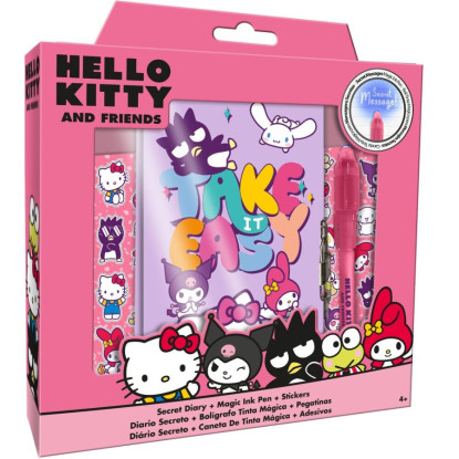 Diario secreto + boli magico HELLO KITTY