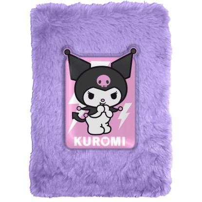 Libreta plush KUROMI