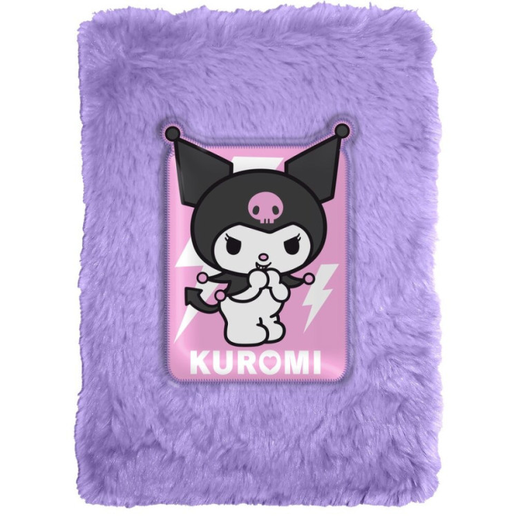 Libreta plush KUROMI