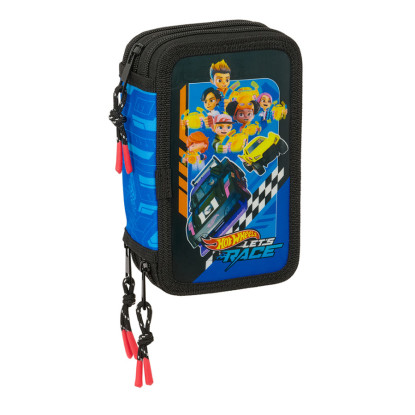 Plumier triple HOT WHEELS lets race