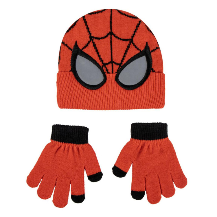 Set gorro guante SPIDER