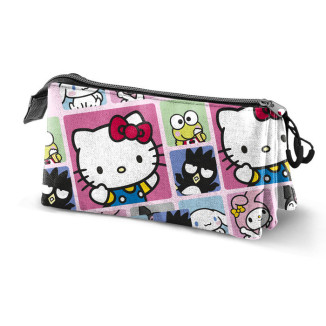 Portatodo triple HELLO KITTY