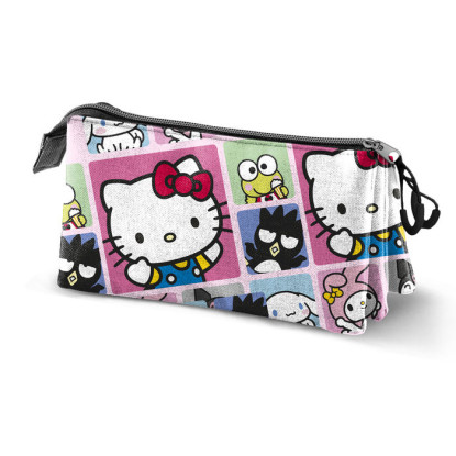 Portatodo triple HELLO KITTY