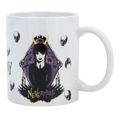 Taza ceramica MIERCOLES white