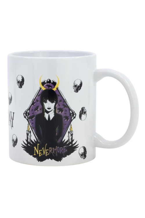 Taza ceramica MIERCOLES white