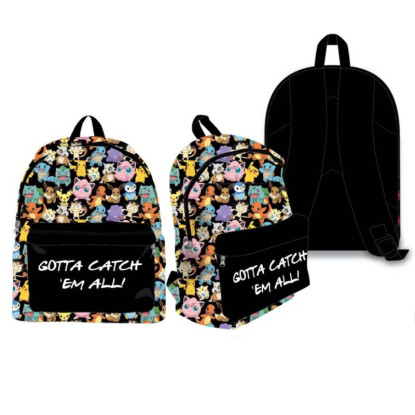 Mochila 40cm POKEMON gotta catch em all
