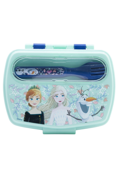 Tupper rect. cubiertos FROZEN