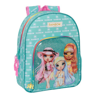 Mochila 34cm RAINBOW HIGH paradise
