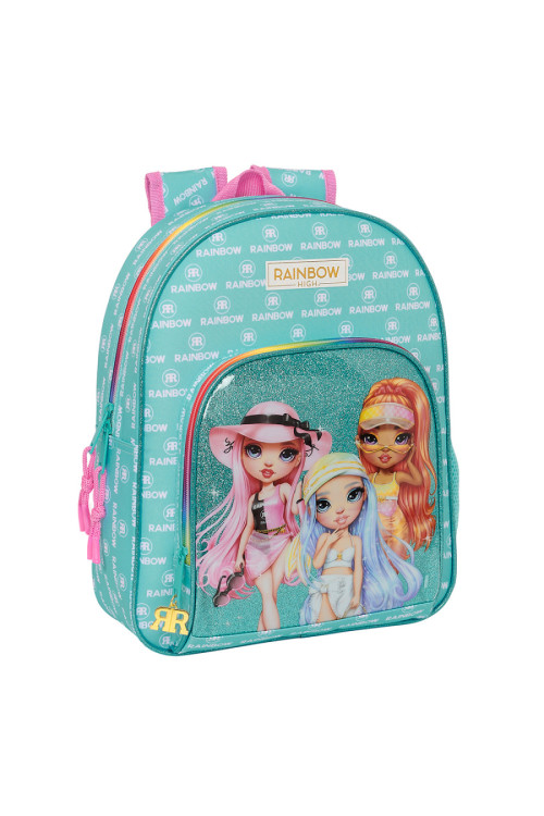 Mochila 34cm RAINBOW HIGH paradise
