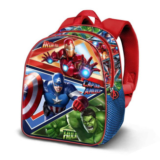 Mochila 31cm 3D AVENGERS