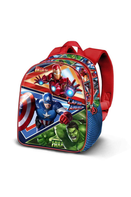 Mochila 31cm 3D AVENGERS