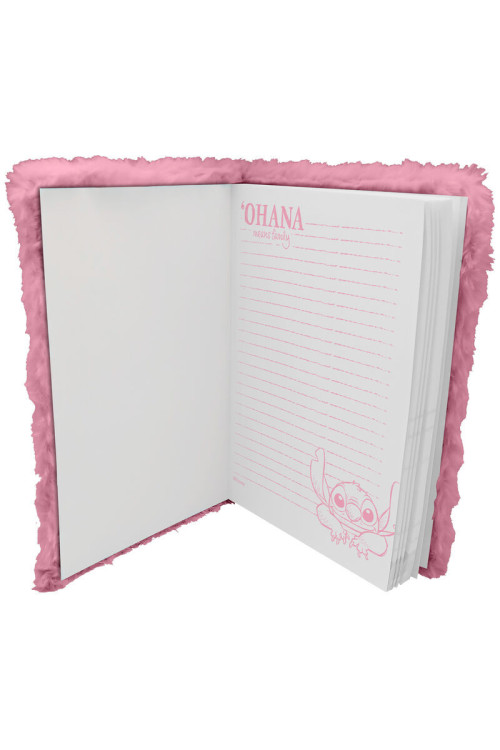 Libreta plush STITCH