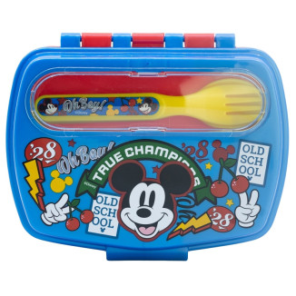 Tupper rect cubiertos MICKEY