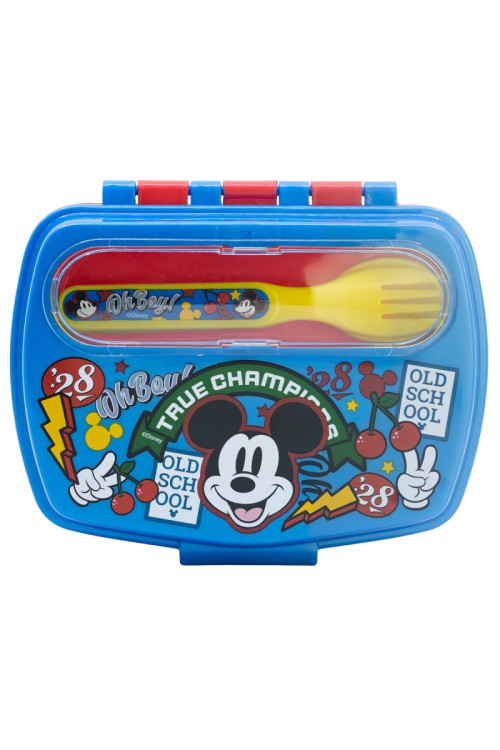 Tupper rect cubiertos MICKEY