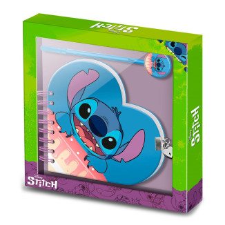 Set diario + boli STITCH