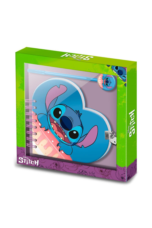 Set diario + boli STITCH