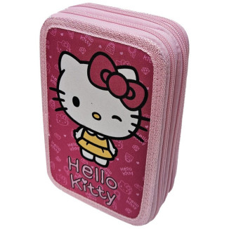 Plumier triple HELLO KITTY