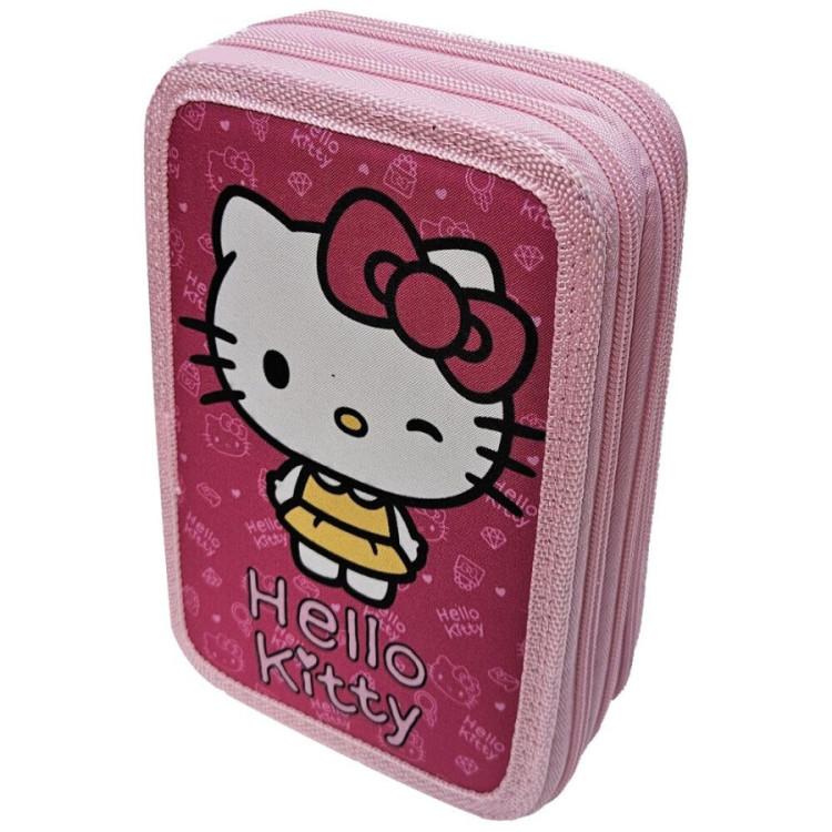 Plumier triple HELLO KITTY