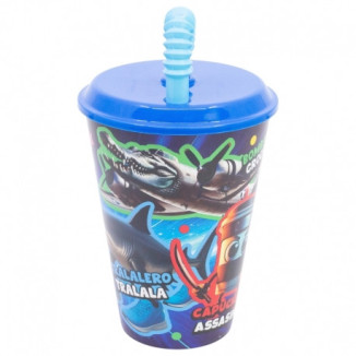 Vaso caña 430ml BRAINROT