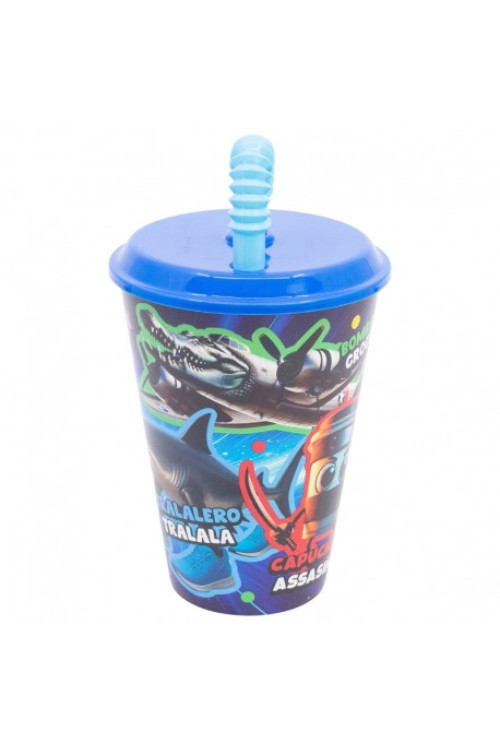 Vaso caña 430ml BRAINROT