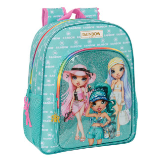Mochila 38cm RAINBOW HIGH paradise