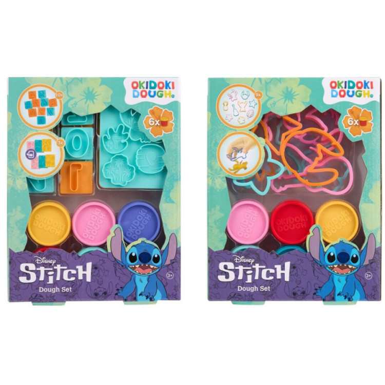 Set plastilina y moldes STITCH
