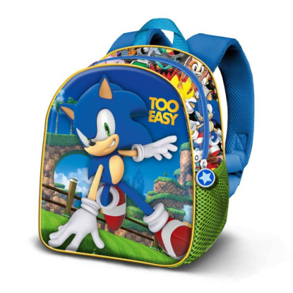 Mochila 31cm 3D SONIC