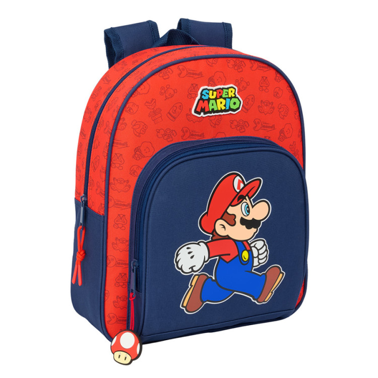 Mochila 34cm MARIO trick