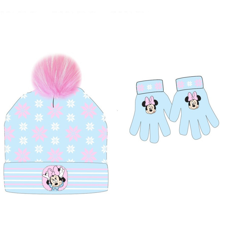 Set gorro guante MINNIE