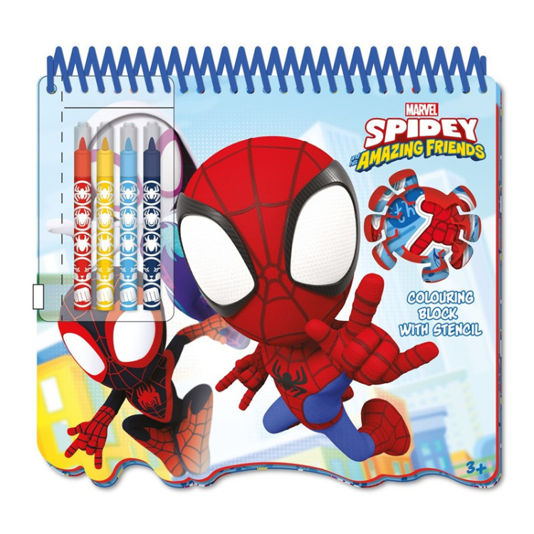 Libro colorear SPIDER
