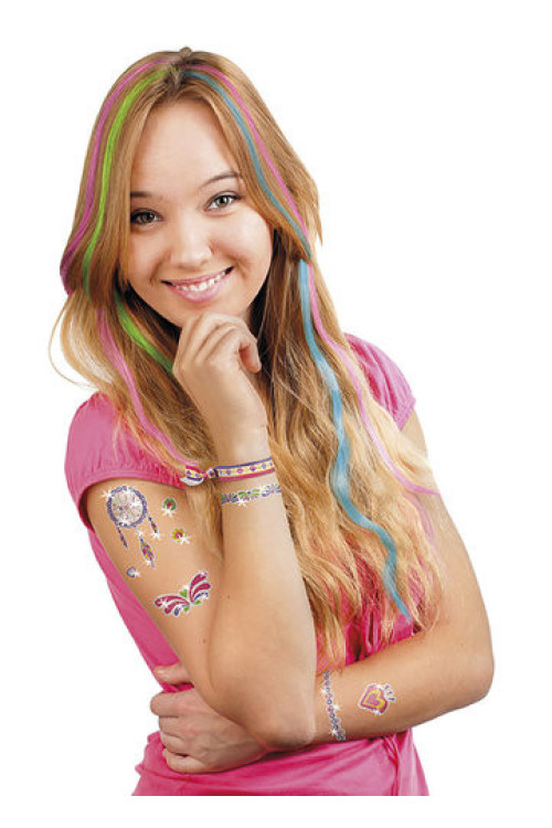 Set tattoos, pelo y uñas GLAMZ
