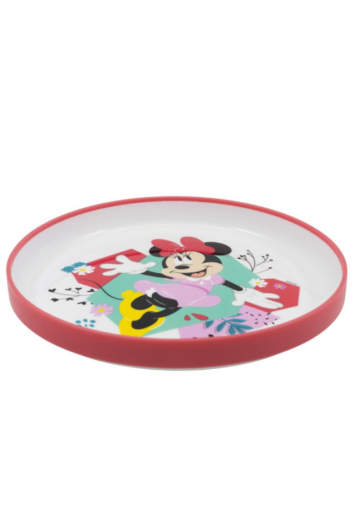 Plato antidesliz. MINNIE flowers