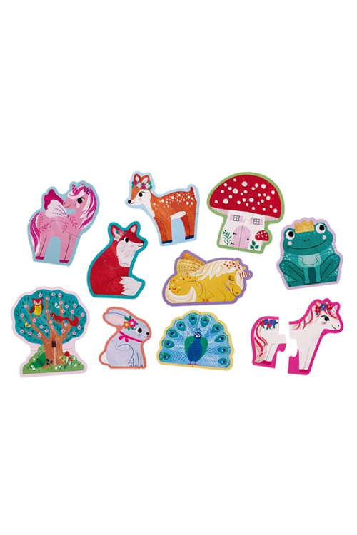 Puzzle 2pc UNICORNIO