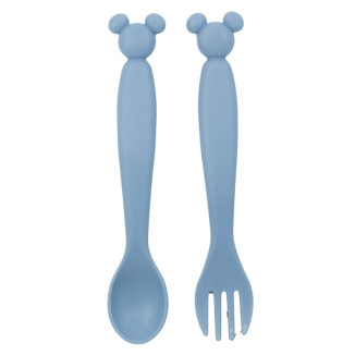 Set 2 cubiertos bebe MICKEY