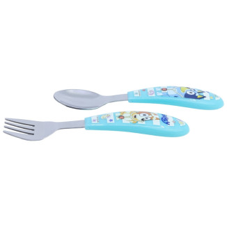 Cubiertos ergo metal BLUEY
