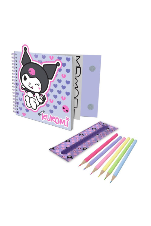 Cuaderno actividades estuche KUROMI