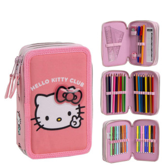Plumier triple HELLO KITTY