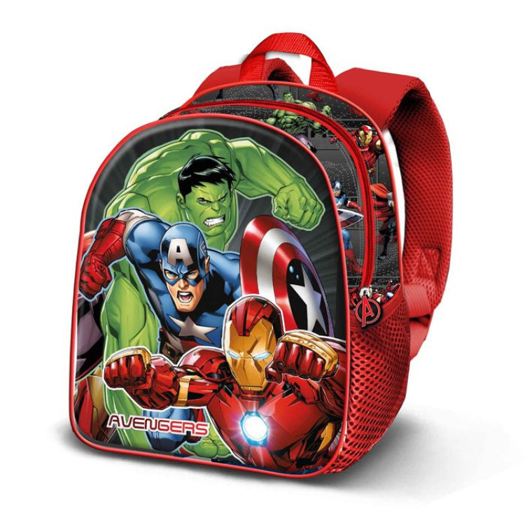 Mochila 31cm 3D AVENGERS