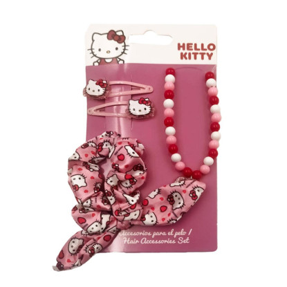 Set accesorios pelo HELLO KITTY