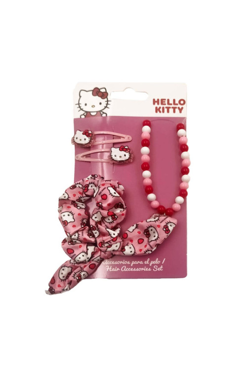 Set accesorios pelo HELLO KITTY