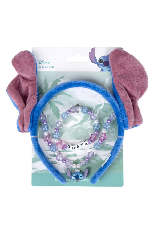 Set diadema + joyas STITCH