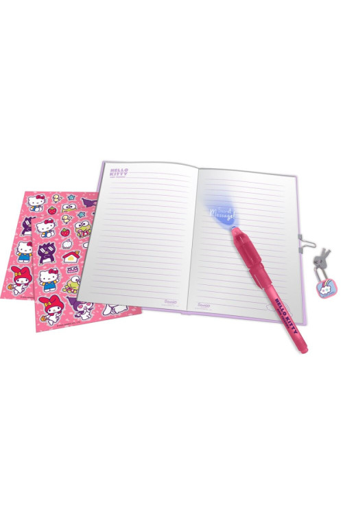 Diario secreto + boli magico HELLO KITTY