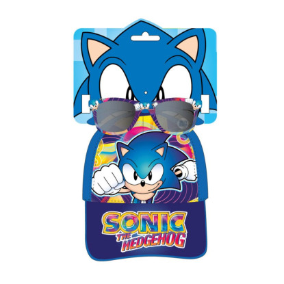 Set gorra + gafas SONIC