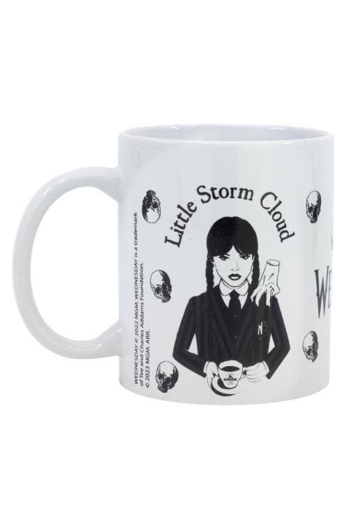 Taza ceramica MIERCOLES white