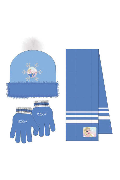 Set gorro guante bufanda FROZEN